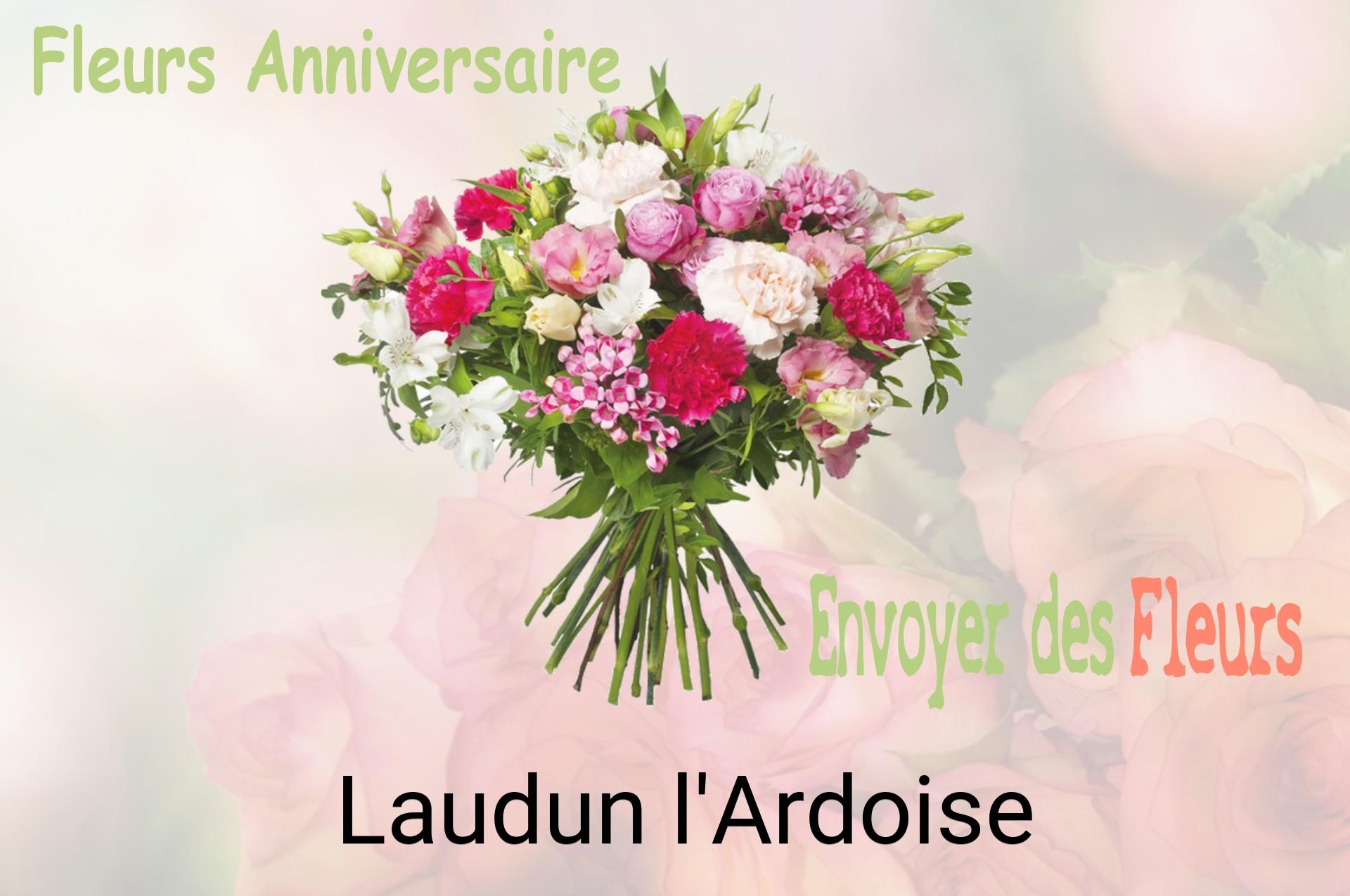 Bouquet de fleurs d’anniversaire livré à Laudun-l'Ardoise