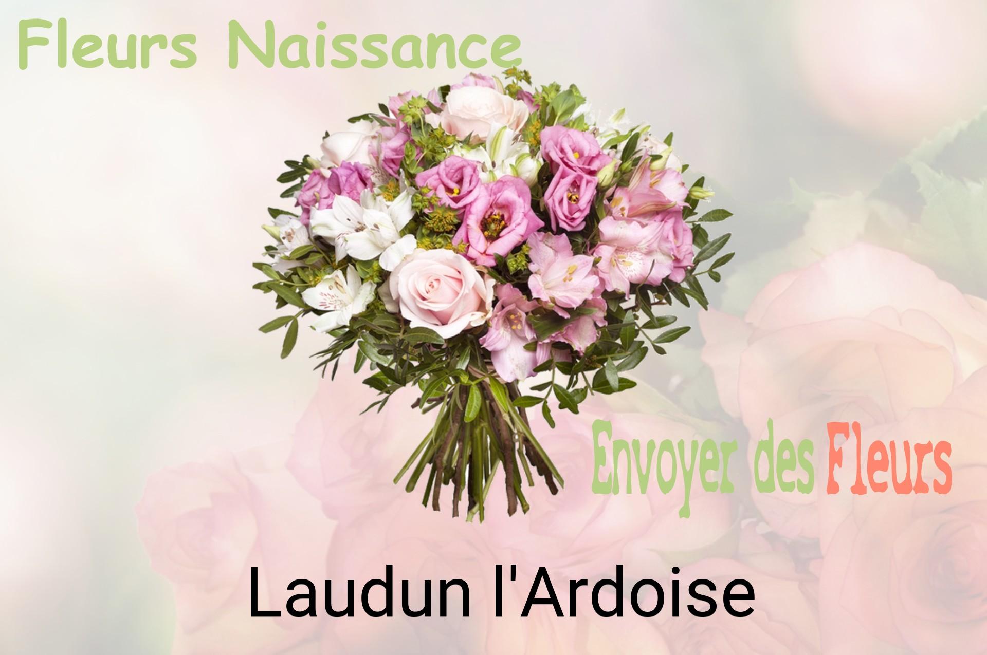 Bouquet de fleurs de naissance livré à Laudun-l'Ardoise